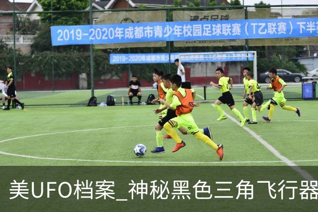 美UFO档案 神秘黑色三角飞行器惊现 完全无声爬升后高速飞离